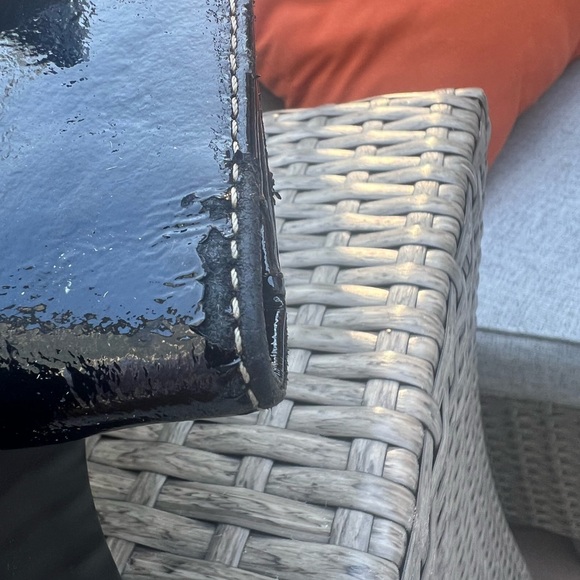 Dooney & Bourke Black patent Leather Medium Wallet - Picture 9 of 13